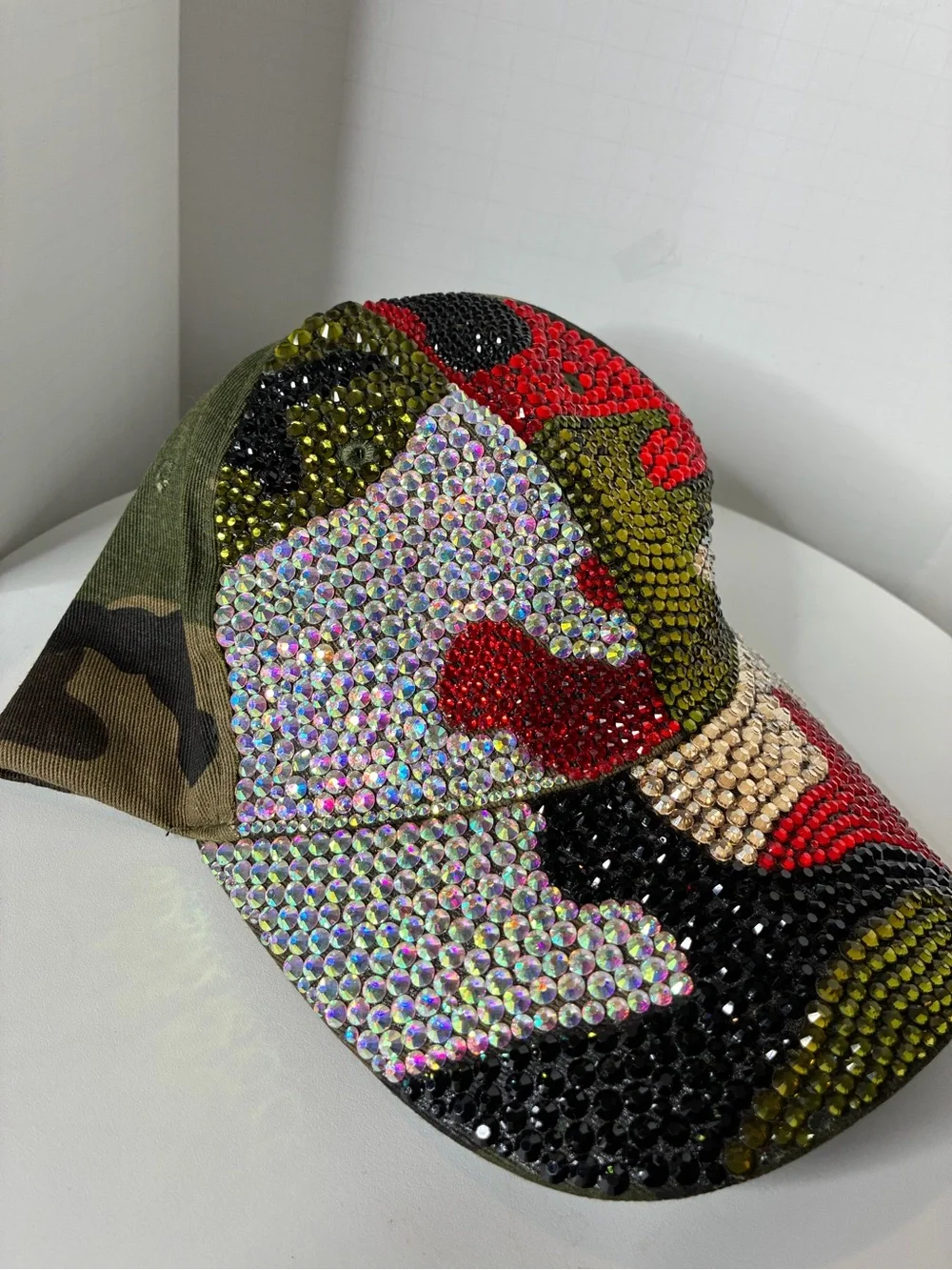NWOT Custom Camo Cap